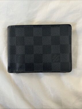 Louis Vuitton Black Slender Wallet